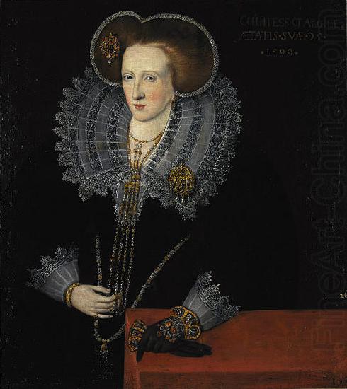 Portrait of Agnes Douglas, Countess of Argyll, unknow artist